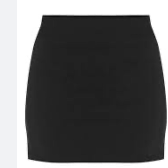 Revolve Super Down Black Nylon Micro Mini Skirt - Picture 2 of 7